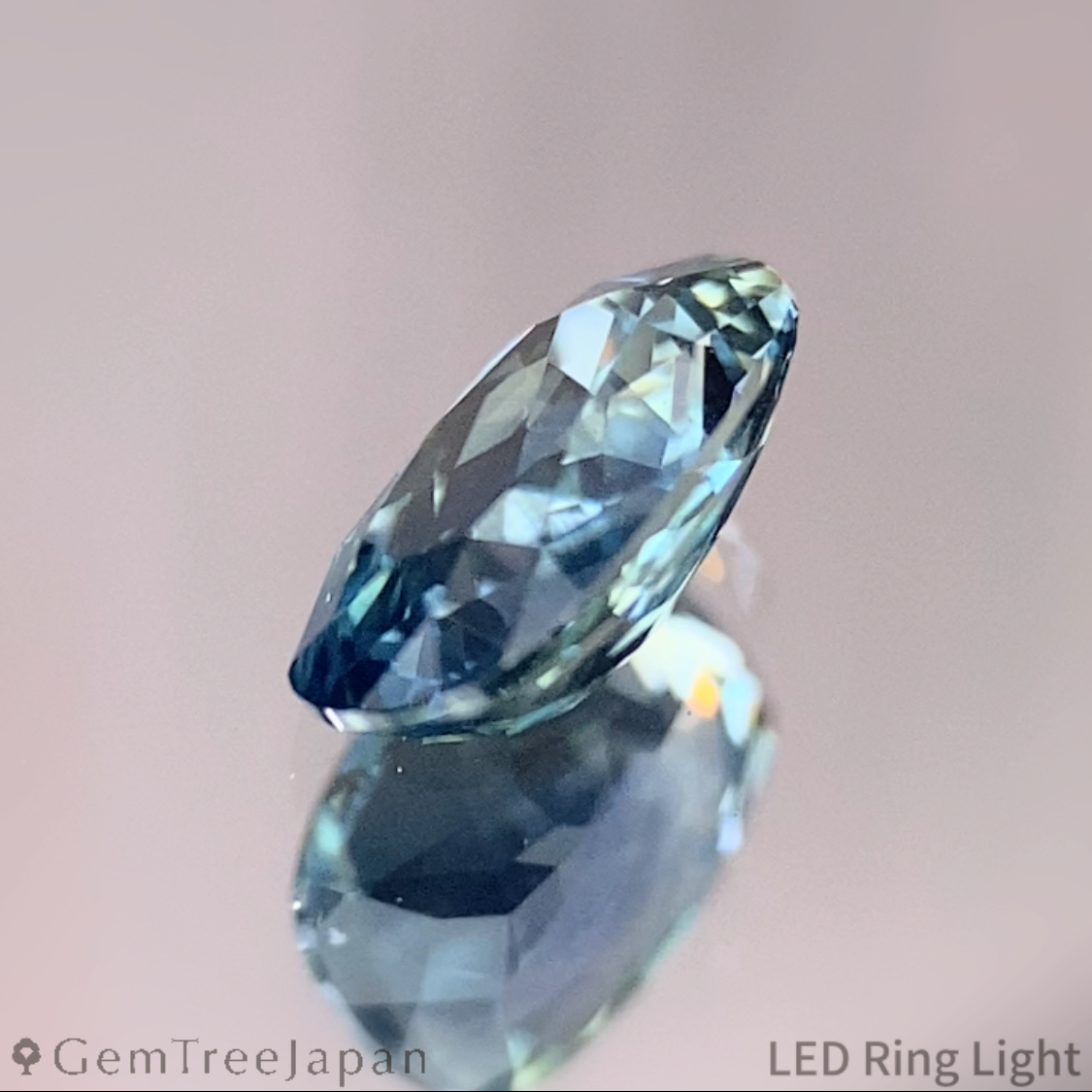 "Ocean Blue" Sapphire 0.65ct / Kanchanaburi (Thailand) 【Trial Price】