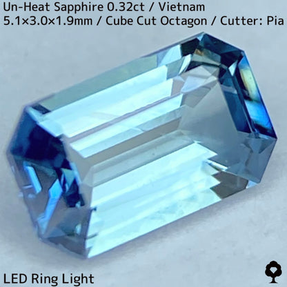 Un-Heat Sapphire 0.323ct / Vietnam