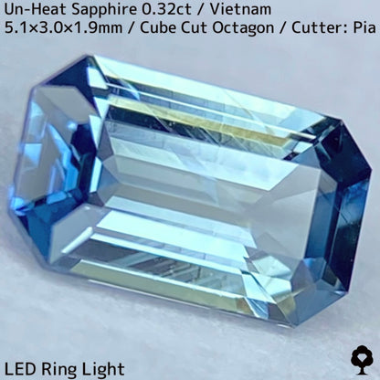 Un-Heat Sapphire 0.323ct / Vietnam