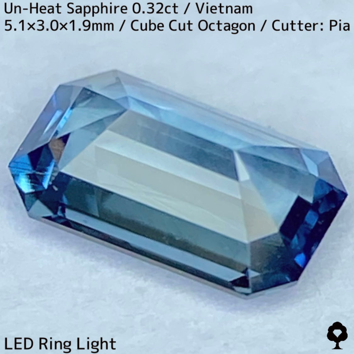 Un-Heat Sapphire 0.323ct / Vietnam