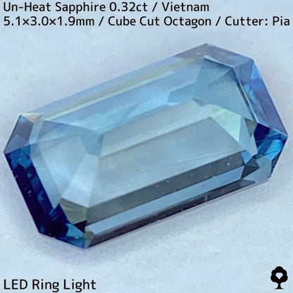 Un-Heat Sapphire 0.323ct / Vietnam