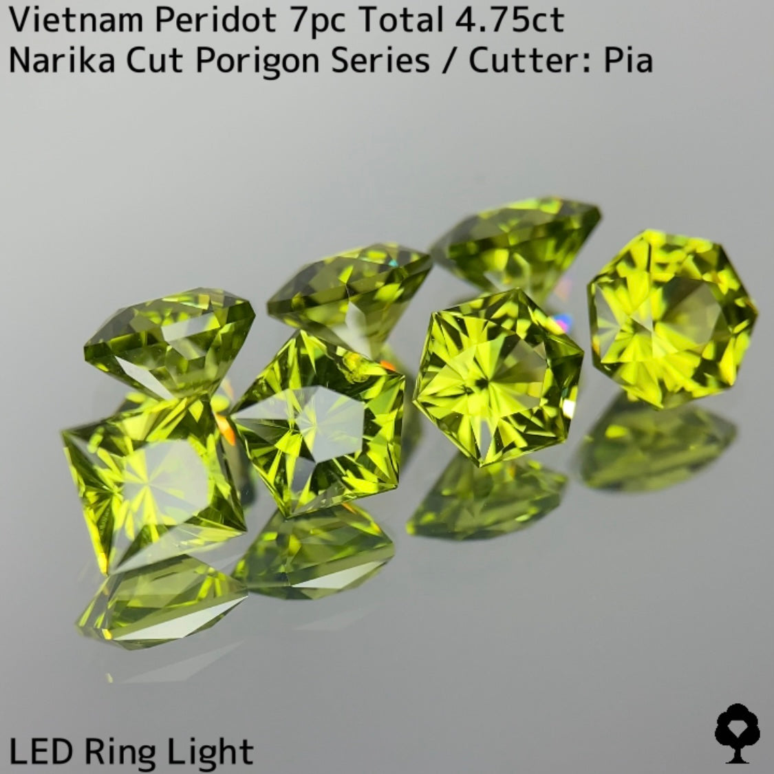 Peridot 7P 4.75ct / Vietnam / Narika collection