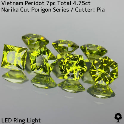 Peridot 7P 4.75ct / Vietnam / Narika collection