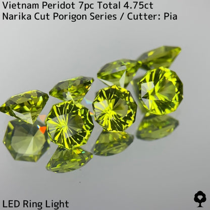 Peridot 7P 4.75ct / Vietnam / Narika collection