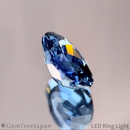 "Ocean Blue" Sapphire 0.53ct / Kanchanaburi (Thailand) 【Trial Price】