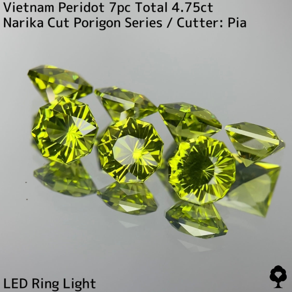 Peridot 7P 4.75ct / Vietnam / Narika collection