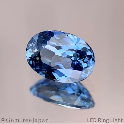 "Ocean Blue" Sapphire 0.53ct / Kanchanaburi (Thailand) 【Trial Price】