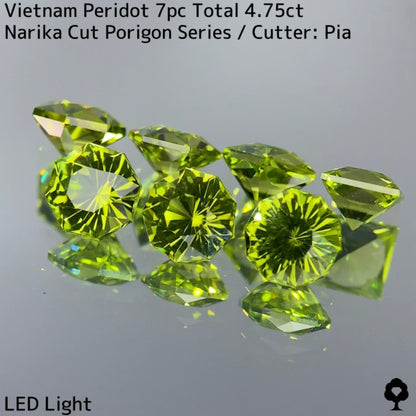 Peridot 7P 4.75ct / Vietnam / Narika collection