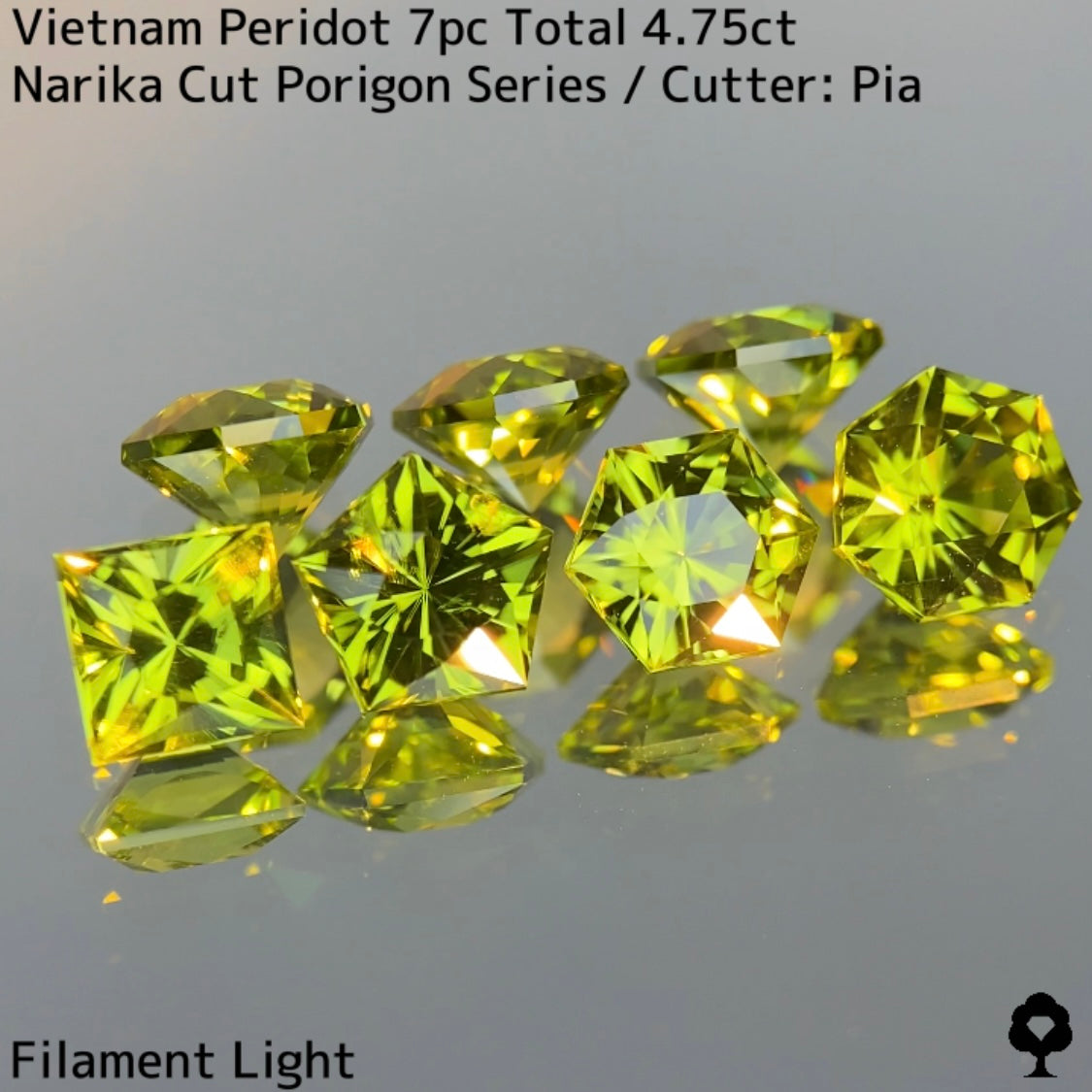 Peridot 7P 4.75ct / Vietnam / Narika collection