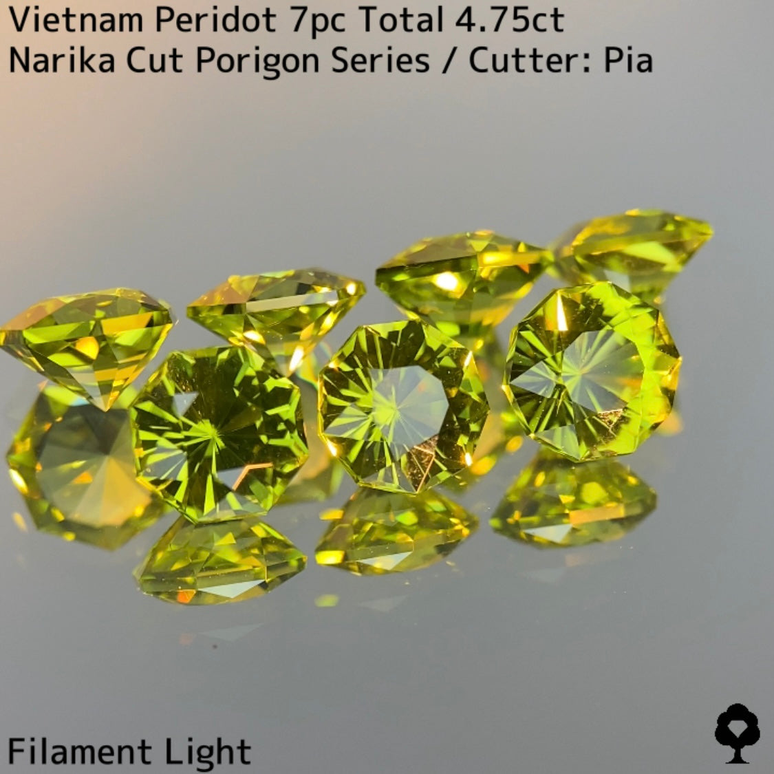 Peridot 7P 4.75ct / Vietnam / Narika collection