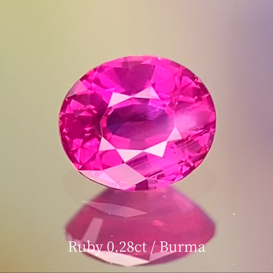 Ruby 0.284ct / Burma