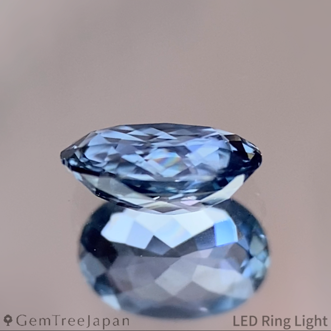 "Violetish Blue" Unheated Sapphire 0.54ct / Kanchanaburi (Thailand) [Trial Price]