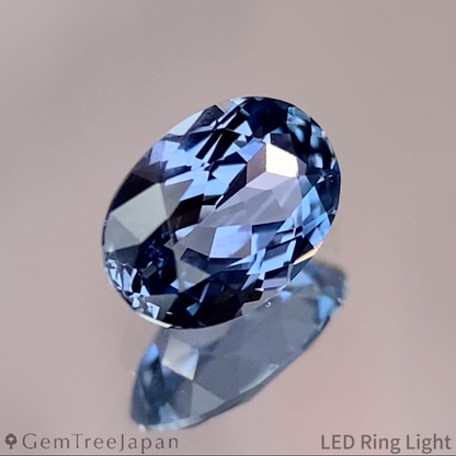 "Violetish Blue" Unheated Sapphire 0.54ct / Kanchanaburi (Thailand) [Trial Price]
