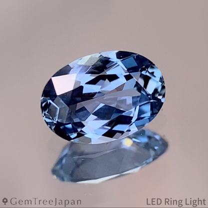 "Violetish Blue" Unheated Sapphire 0.54ct / Kanchanaburi (Thailand) [Trial Price]