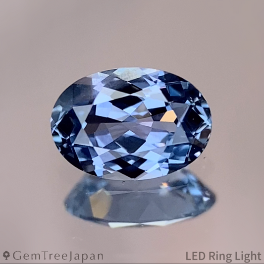 "Violetish Blue" Un-Heat Sapphire 0.54ct / Kanchanaburi (Thailand)【Trial Price】