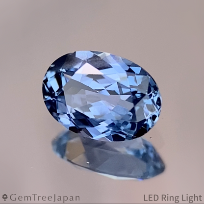 "Violetish Blue" Unheated Sapphire 0.54ct / Kanchanaburi (Thailand) [Trial Price]
