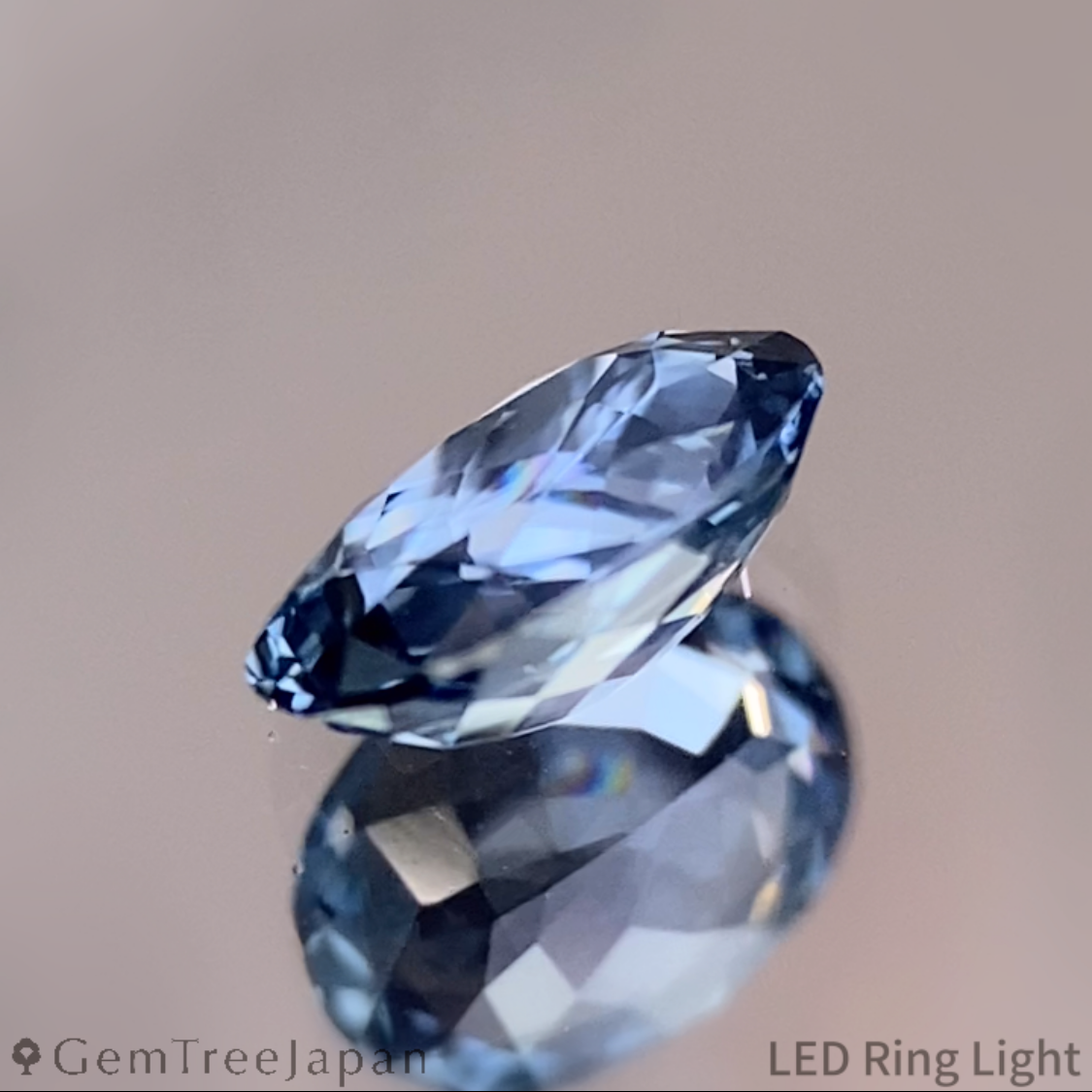 "Violetish Blue" Unheated Sapphire 0.54ct / Kanchanaburi (Thailand) [Trial Price]