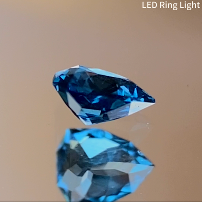 Cobalt Spinel 0.114ct / Iron Cobalt / Tanzania