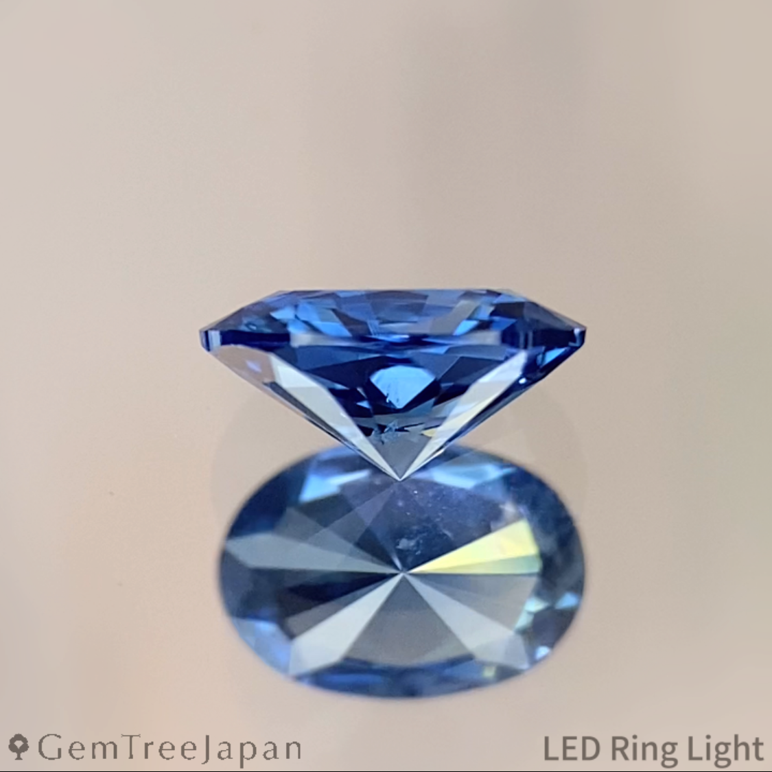 "Ocean Blue" Sapphire 0.48ct / Kanchanaburi (Thailand) 【Trial Price】