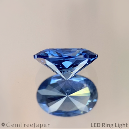 "Ocean Blue" Sapphire 0.48ct / Kanchanaburi (Thailand) 【Trial Price】