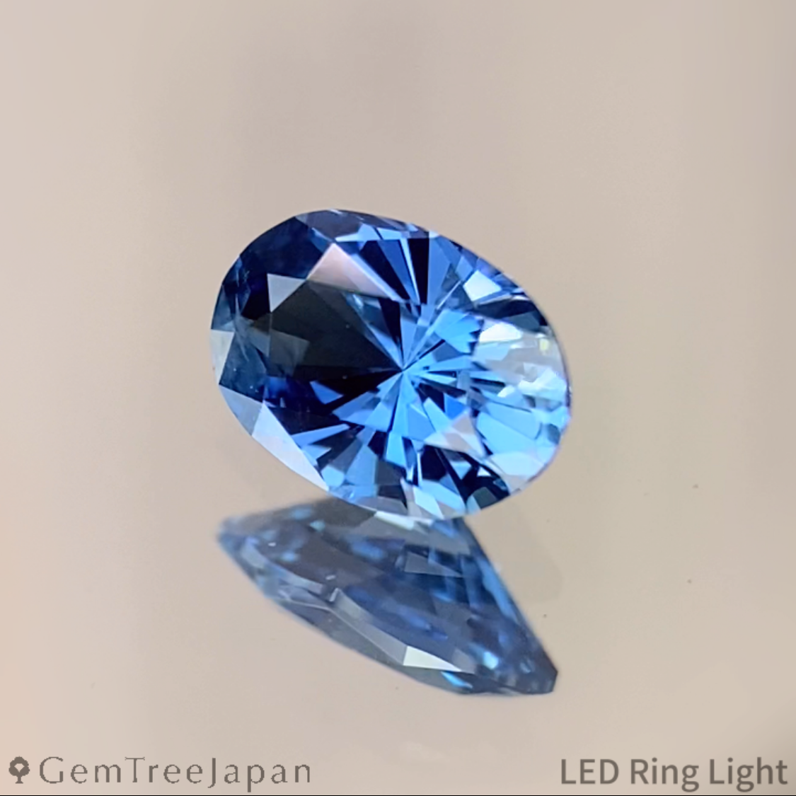 "Ocean Blue" Sapphire 0.48ct / Kanchanaburi (Thailand) 【Trial Price】