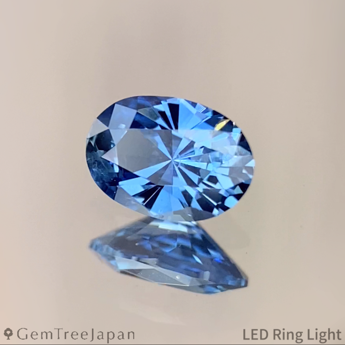 "Ocean Blue" Sapphire 0.48ct / Kanchanaburi (Thailand) 【Trial Price】