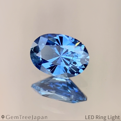 "Ocean Blue" Sapphire 0.48ct / Kanchanaburi (Thailand) 【Trial Price】