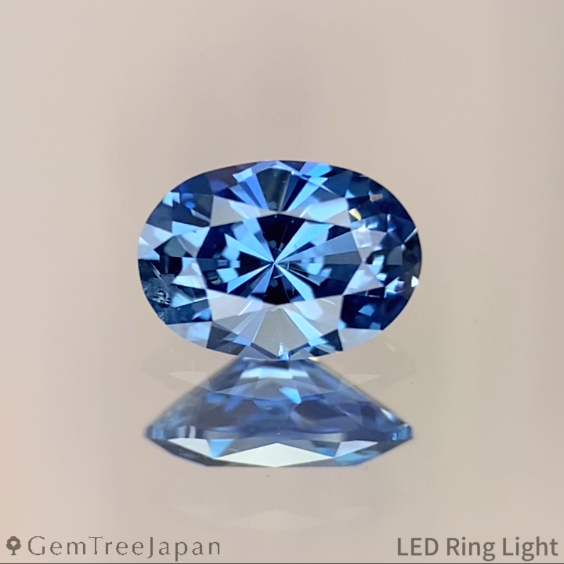 "Ocean Blue" Sapphire 0.48ct / Kanchanaburi (Thailand) 【Trial Price】