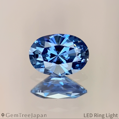 "Ocean Blue" Sapphire 0.48ct / Kanchanaburi (Thailand) 【Trial Price】
