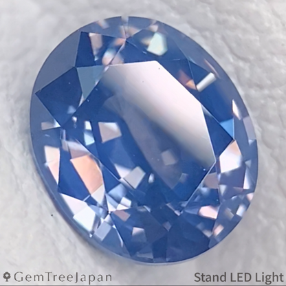 Silky Cobalt Spinel 1.133ct (Iron Cobalt) / Tanzania