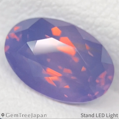 Silky Cobalt Spinel 2.236ct (Iron Cobalt) / Tanzania