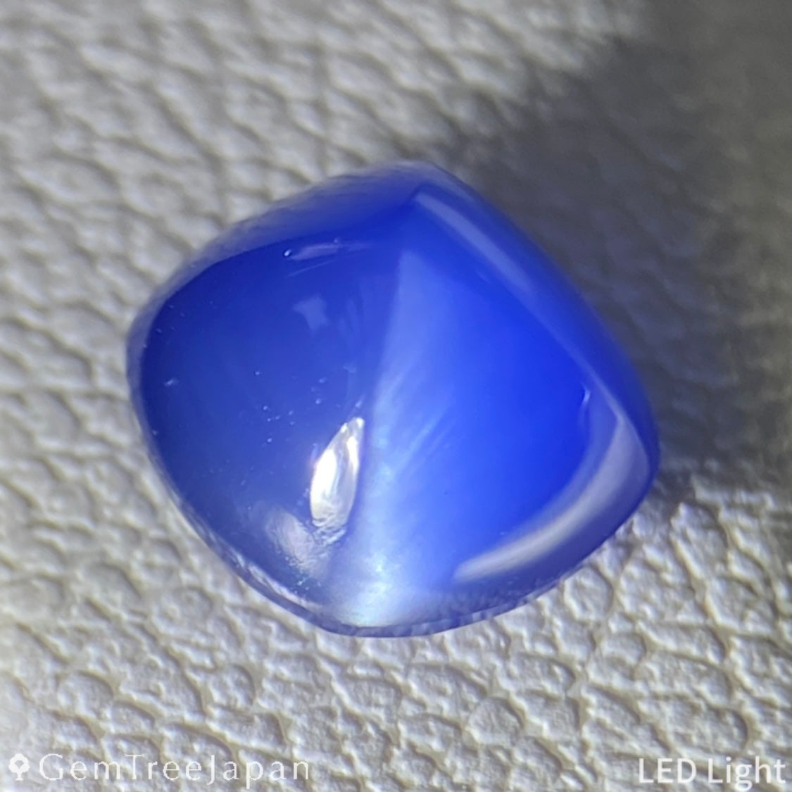 "Sugarloaf & Buff Top Flower" Un-Heat Sapphire 1.732ct / Myanmar (Burma)