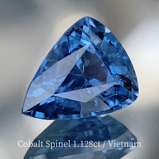 Cobalt Spinel 1.128ct / Vietnam / Iron Cobalt 