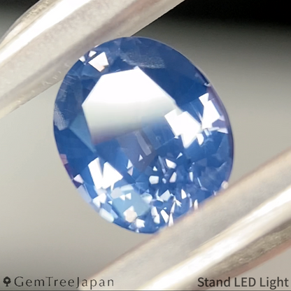 Silky Cobalt Spinel 1.133ct (Iron Cobalt) / Tanzania