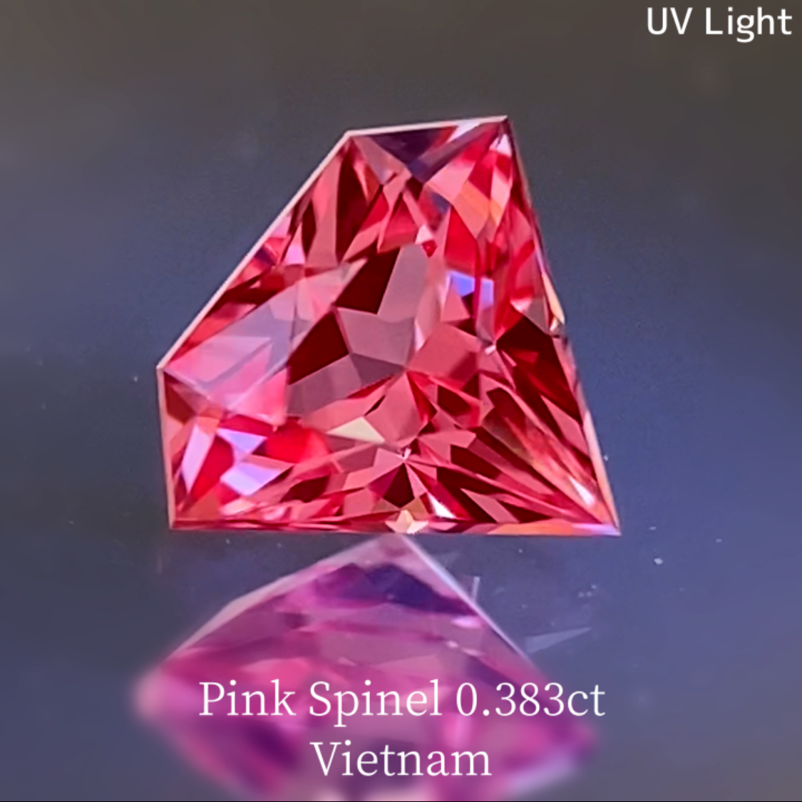 Pink Spinel 0.383ct / Vietnam