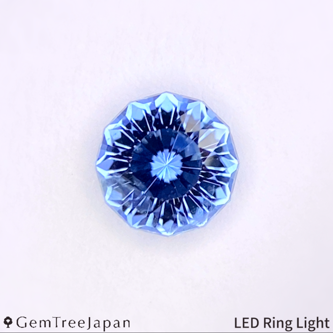 "Narika Cut" Un-Heat Sapphire 0.448ct / Thailand (Kanchanaburi)