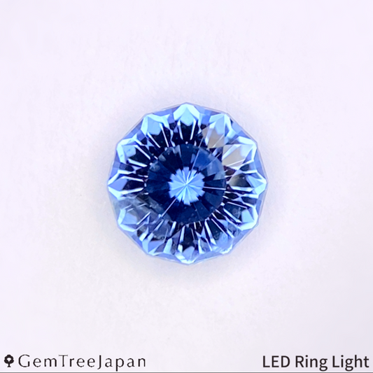 "Narika Cut" Un-Heat Sapphire 0.448ct / Thailand (Kanchanaburi)
