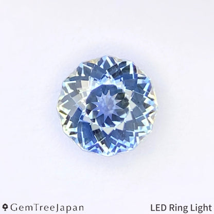 Parti-Color Sapphire 0.525ct / Thailand (Kanchanaburi)