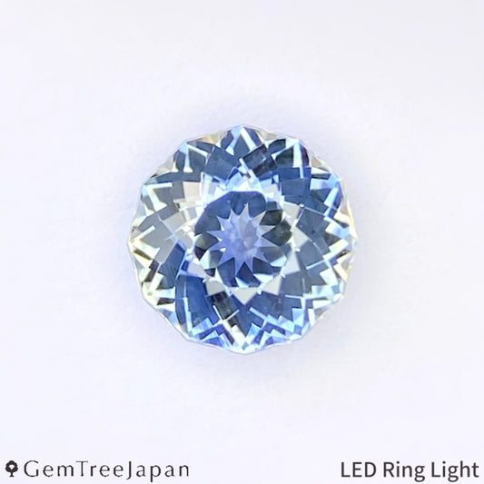 Parti-Color Sapphire 0.525ct / Thailand (Kanchanaburi)
