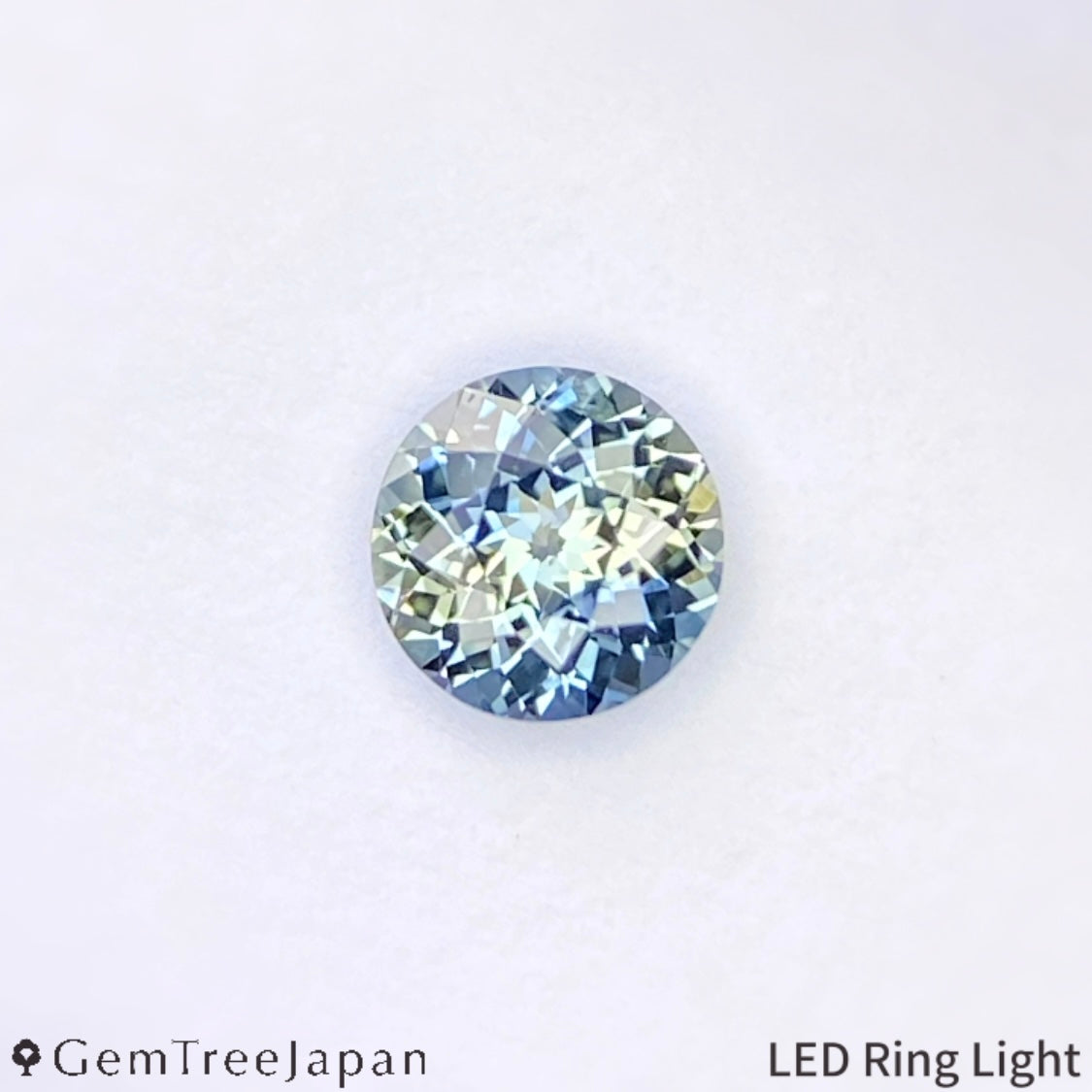 Parti-color Sapphire 0.270ct / Thailand(Kanchanaburi)