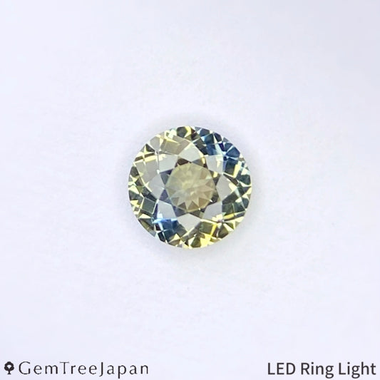 Un-Heat Parti-color Sapphire 0.246ct / Thailand(Kanchanaburi)