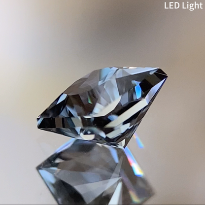 Bluish Grey Spinel 0.75ct / Iron Cobalt / Tanzania