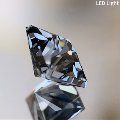 Bluish Grey Spinel 0.75ct / Iron Cobalt / Tanzania
