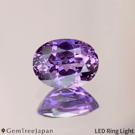 Pinkish Purple Sapphire 0.530ct / Thailand(Kanchanaburi)
