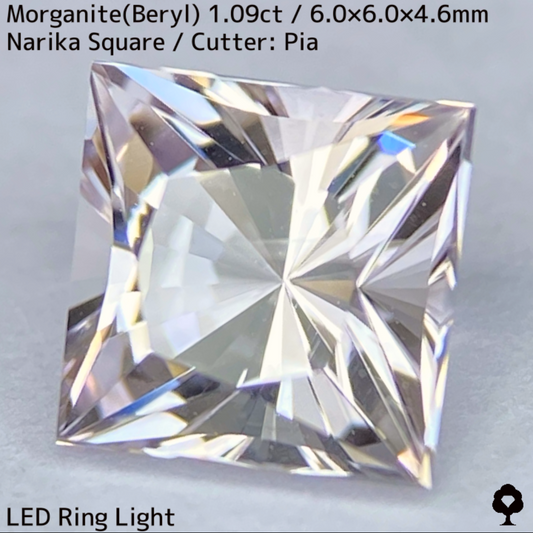 Morganite(Beryl）1.09ct / Madagascar