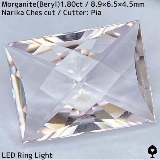 Morganite(Beryl） 1.80ct / Chess Narika