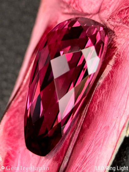 "Pink Crocodile's Claw" Malaya Garnet 2.02ct / Tanzania【One Price】