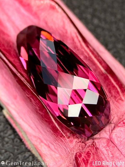"Pink Crocodile's Claw" Malaya Garnet 2.02ct / Tanzania【One Price】