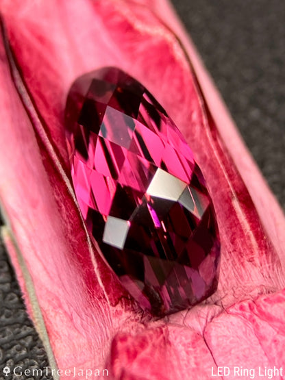 "Pink Crocodile's Claw" Malaya Garnet 2.02ct / Tanzania【One Price】