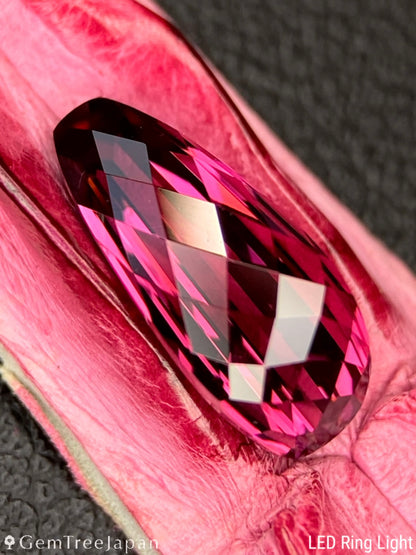 "Pink Crocodile's Claw" Malaya Garnet 2.02ct / Tanzania【One Price】